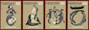 Selkie draugr Stamps