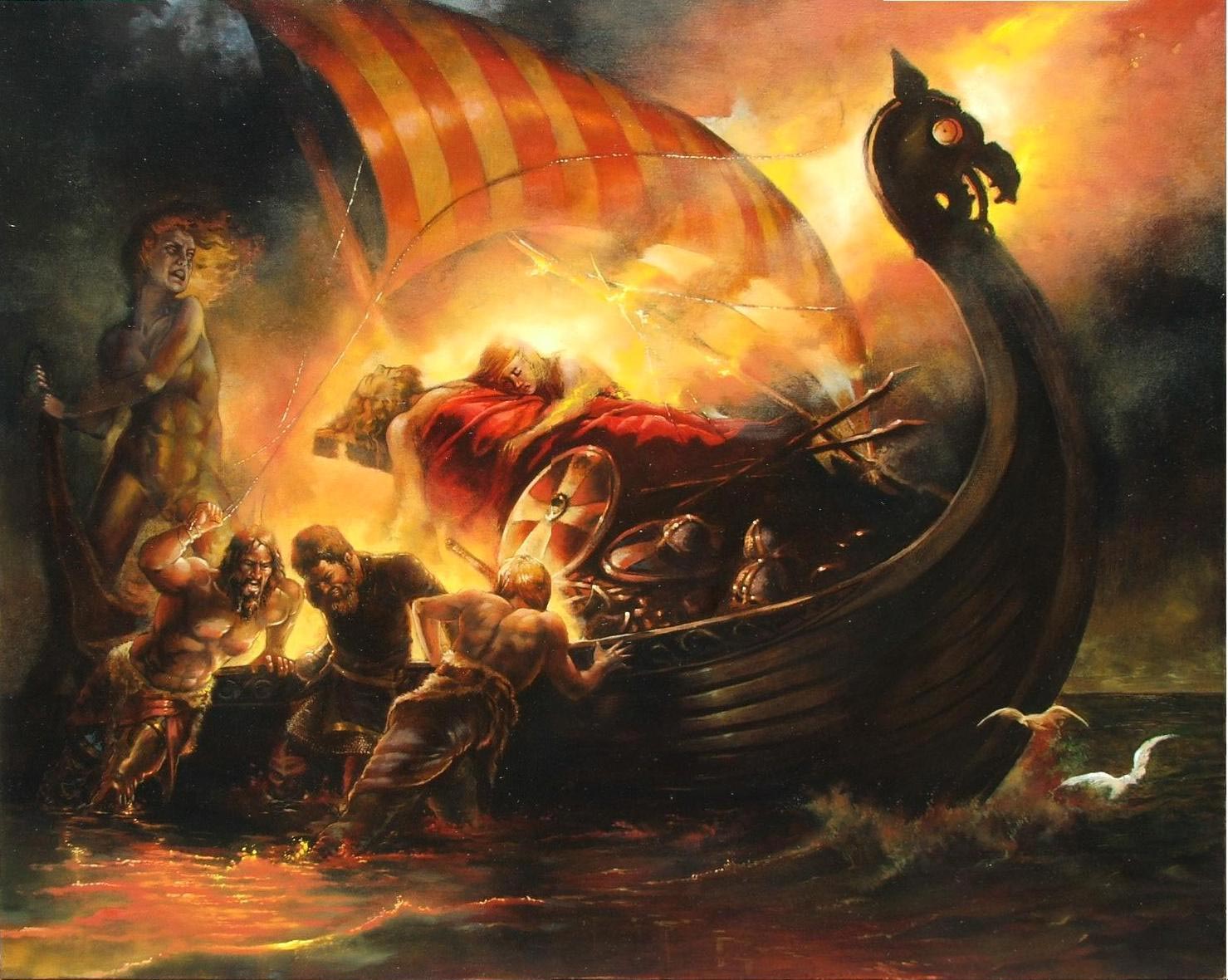 nordijska mitologija Baldrova smrt