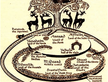 nordijska mitologija Igdrasil 3