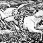 Nordijska mitologija Odin rides to Hel