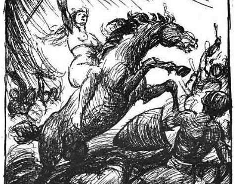 Nordijska mitologija Brinhilda